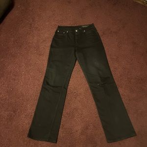 Women’s Lawman black jeans size 9 / 10 !